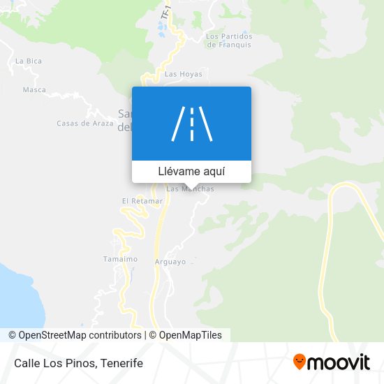 Mapa Calle Los Pinos