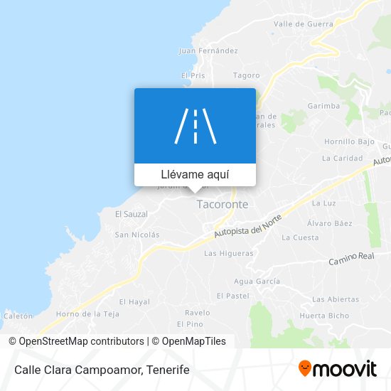 Mapa Calle Clara Campoamor