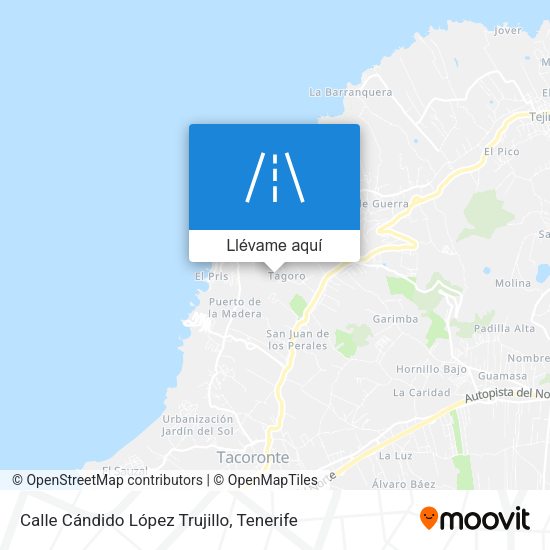 Mapa Calle Cándido López Trujillo