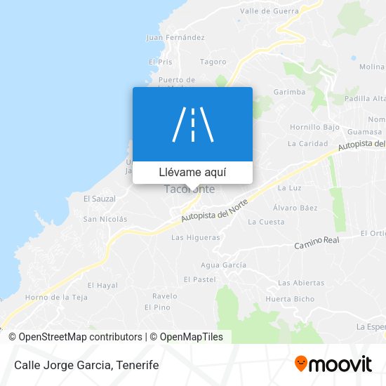 Mapa Calle Jorge Garcia