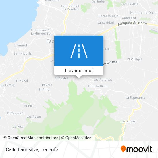 Mapa Calle Laurisilva