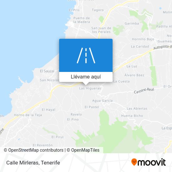 Mapa Calle Mirleras
