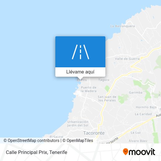 Mapa Calle Principal Prix