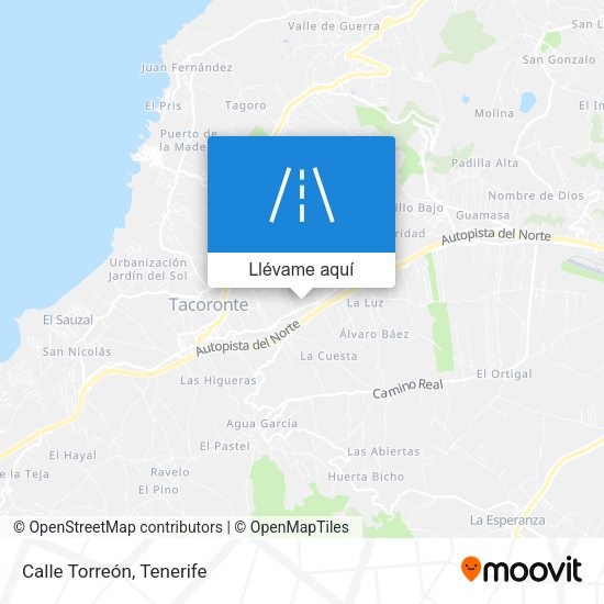 Mapa Calle Torreón