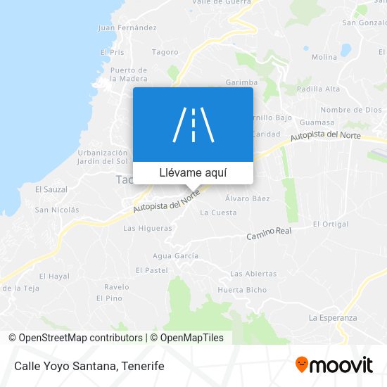 Mapa Calle Yoyo Santana