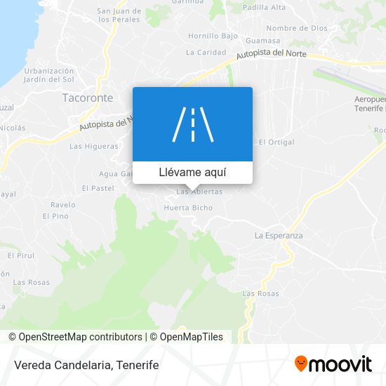 Mapa Vereda Candelaria