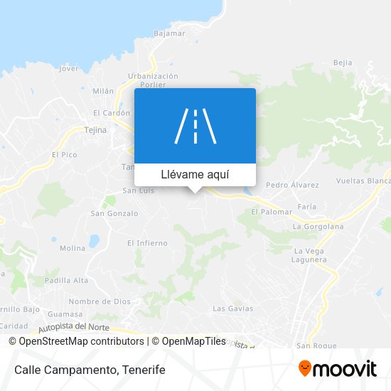 Mapa Calle Campamento