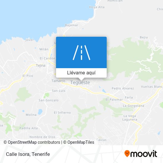 Mapa Calle Isora