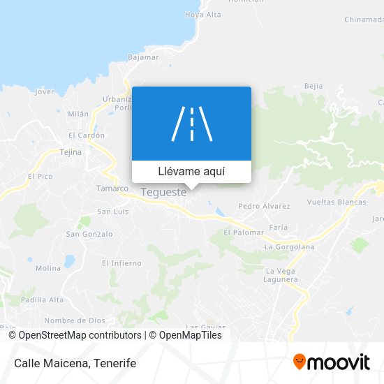 Mapa Calle Maicena