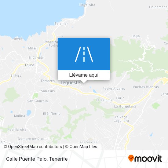 Mapa Calle Puente Palo