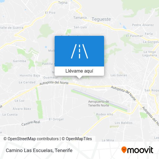 Mapa Camino Las Escuelas