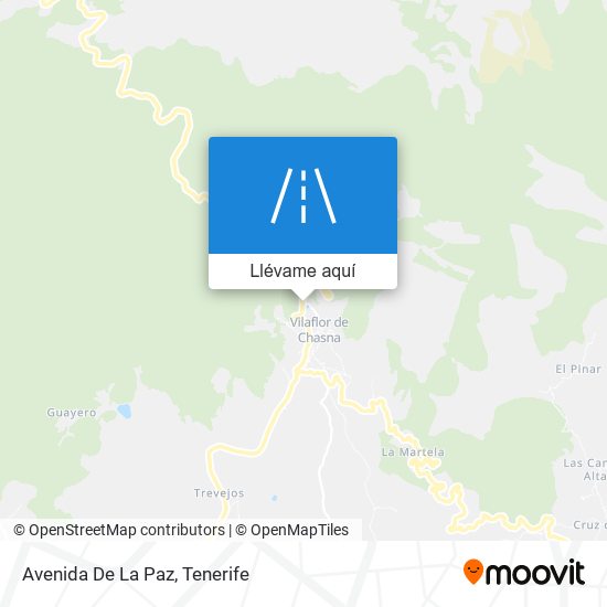 Mapa Avenida De La Paz