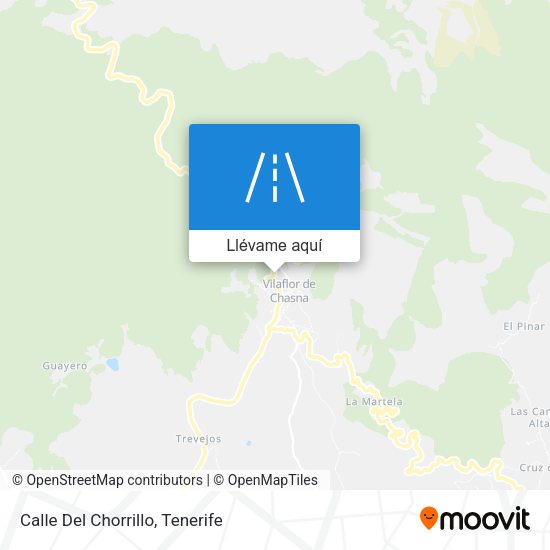 Mapa Calle Del Chorrillo