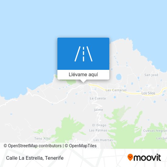 Mapa Calle La Estrella