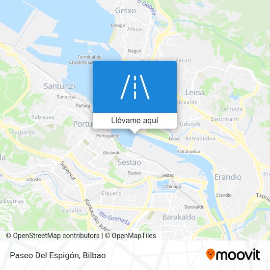Mapa Paseo Del Espigón