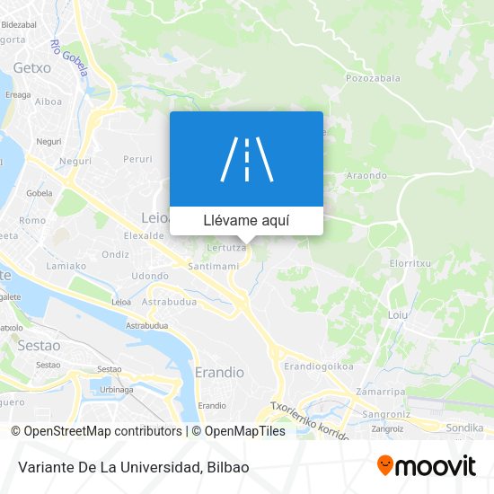 Mapa Variante De La Universidad