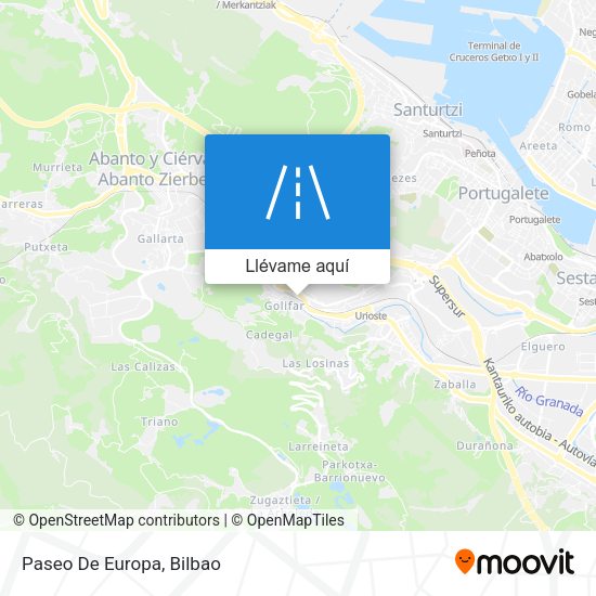 Mapa Paseo De Europa
