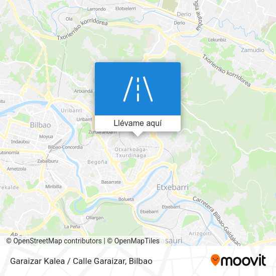 Mapa Garaizar Kalea / Calle Garaizar