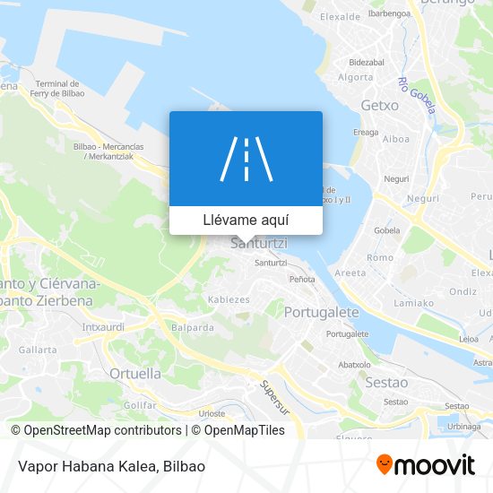 Mapa Vapor Habana Kalea