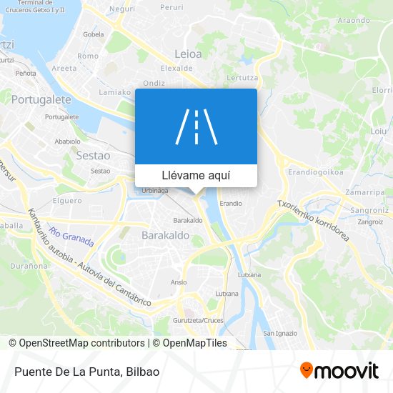 Mapa Puente De La Punta
