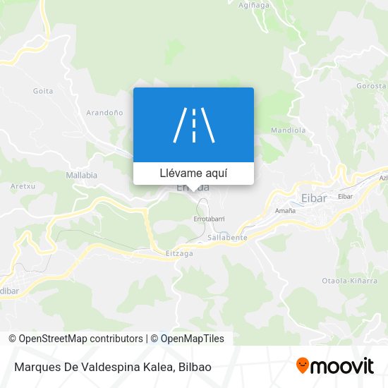 Mapa Marques De Valdespina Kalea