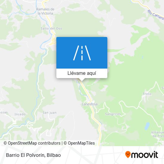 Mapa Barrio El Polvorín
