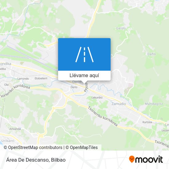 Mapa Área De Descanso