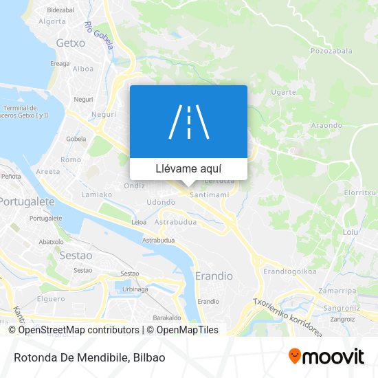 Mapa Rotonda De Mendibile