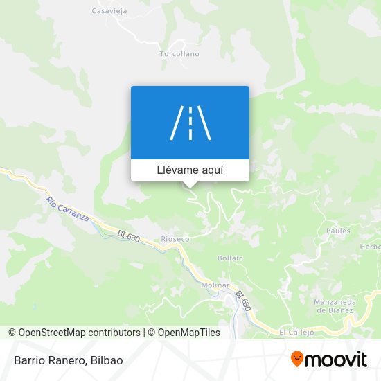 Mapa Barrio Ranero