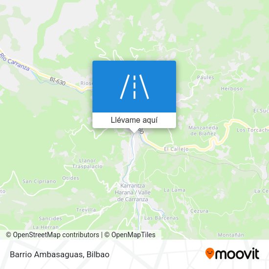 Mapa Barrio Ambasaguas