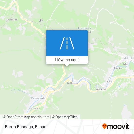 Mapa Barrio Basoaga