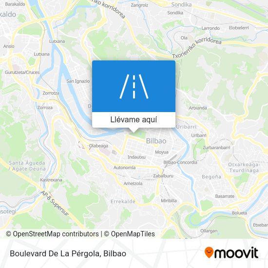 Mapa Boulevard De La Pérgola