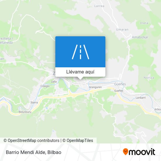 Mapa Barrio Mendi Alde