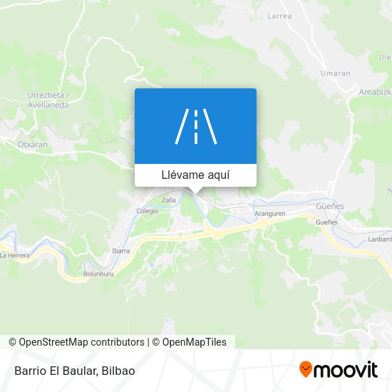 Mapa Barrio El Baular