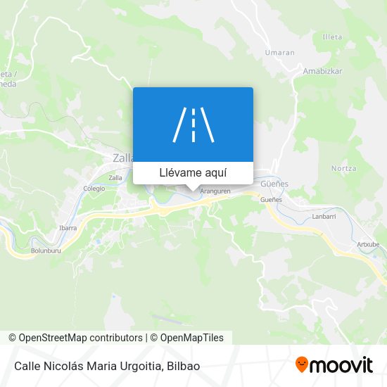 Mapa Calle Nicolás Maria Urgoitia