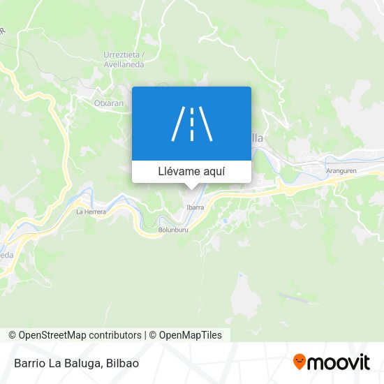 Mapa Barrio La Baluga