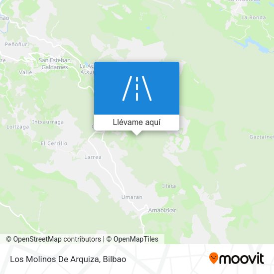 Mapa Los Molinos De Arquiza