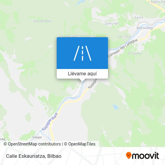 Mapa Calle Eskauriatza