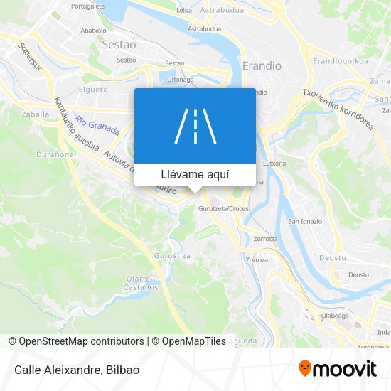 Mapa Calle Aleixandre