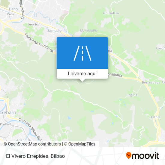 Mapa El Vivero Errepidea