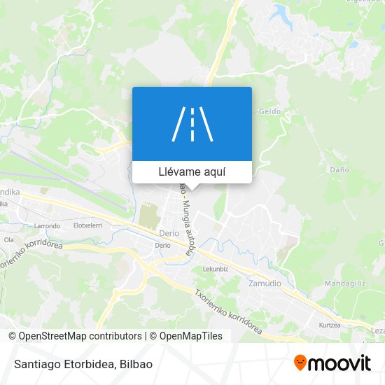 Mapa Santiago Etorbidea