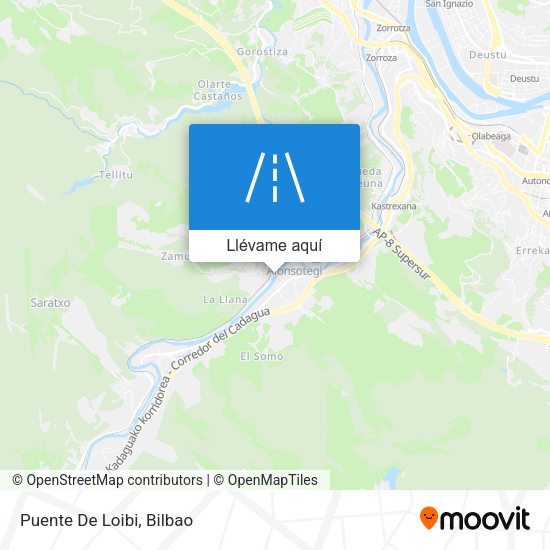 Mapa Puente De Loibi