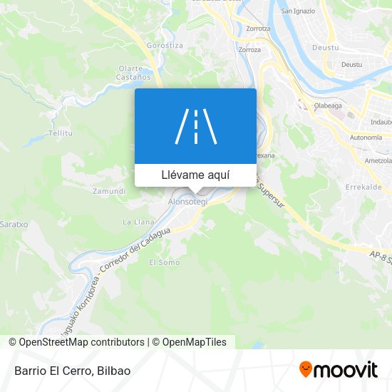 Mapa Barrio El Cerro