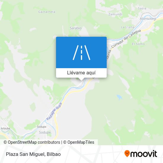 Mapa Plaza San Miguel