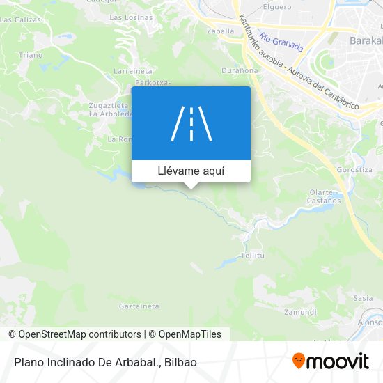 Mapa Plano Inclinado De Arbabal.