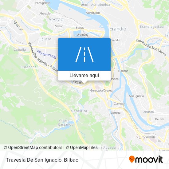 Mapa Travesía De San Ignacio