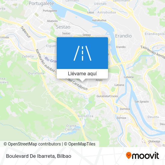Mapa Boulevard De Ibarreta