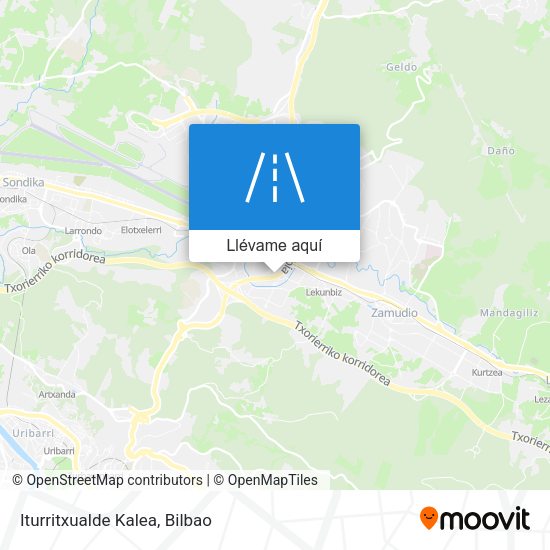 Mapa Iturritxualde Kalea