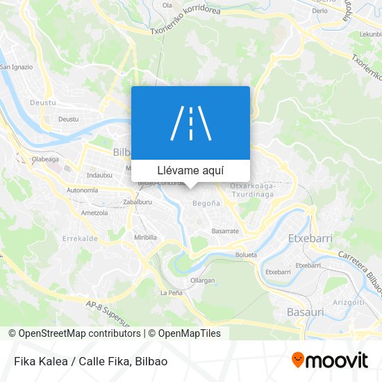 Mapa Fika Kalea / Calle Fika