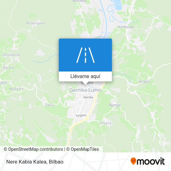 Mapa Nere Kabia Kalea